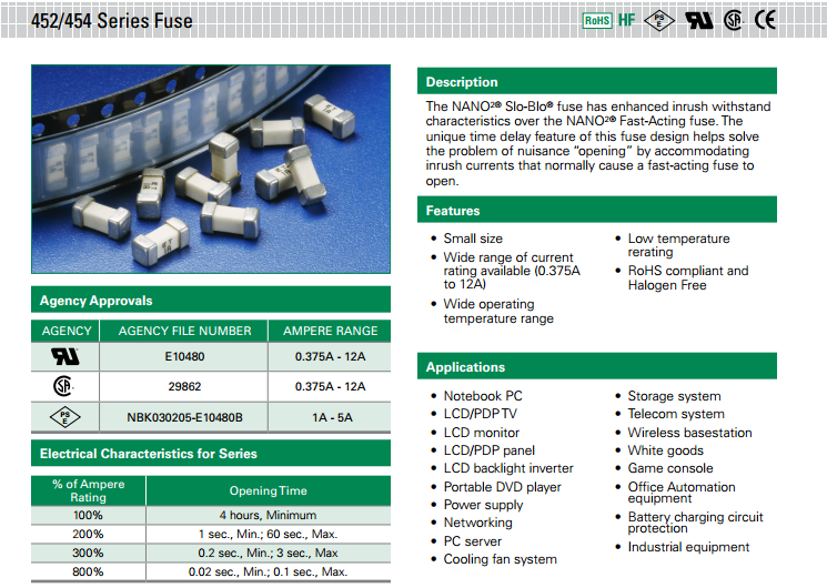力特保险丝供应商